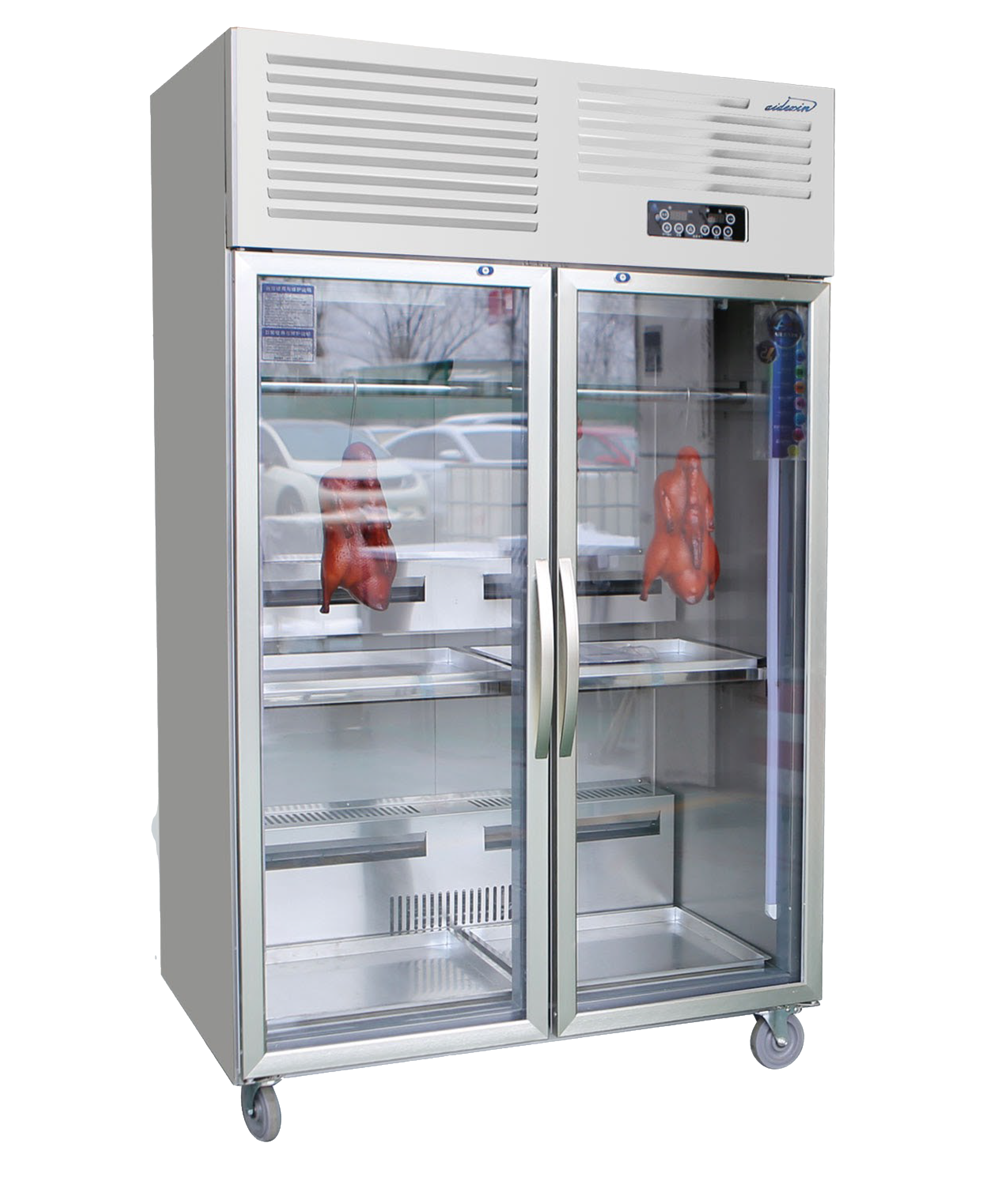 Reach-In Refrigerator-STATIC COOLING SYSTEM