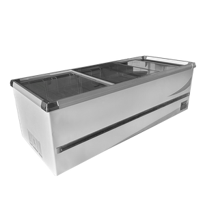 CHEST FREEZER FLAT GLASS TOP STYLE