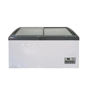 CHEST FREEZER ICE CREAM GLASS TOP STYLE