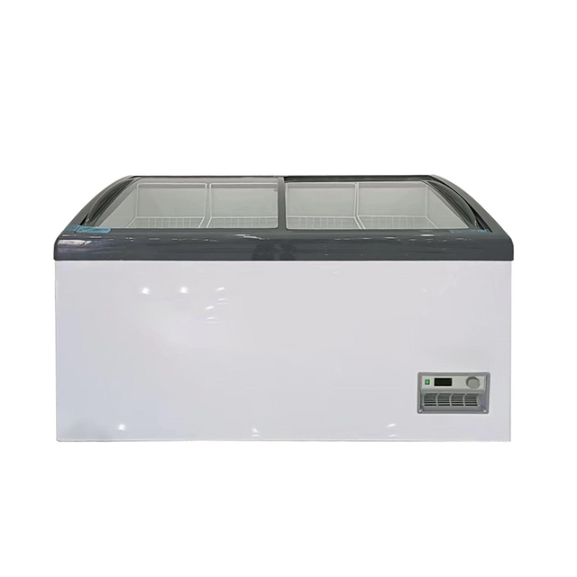 CHEST FREEZER ICE CREAM GLASS TOP STYLE