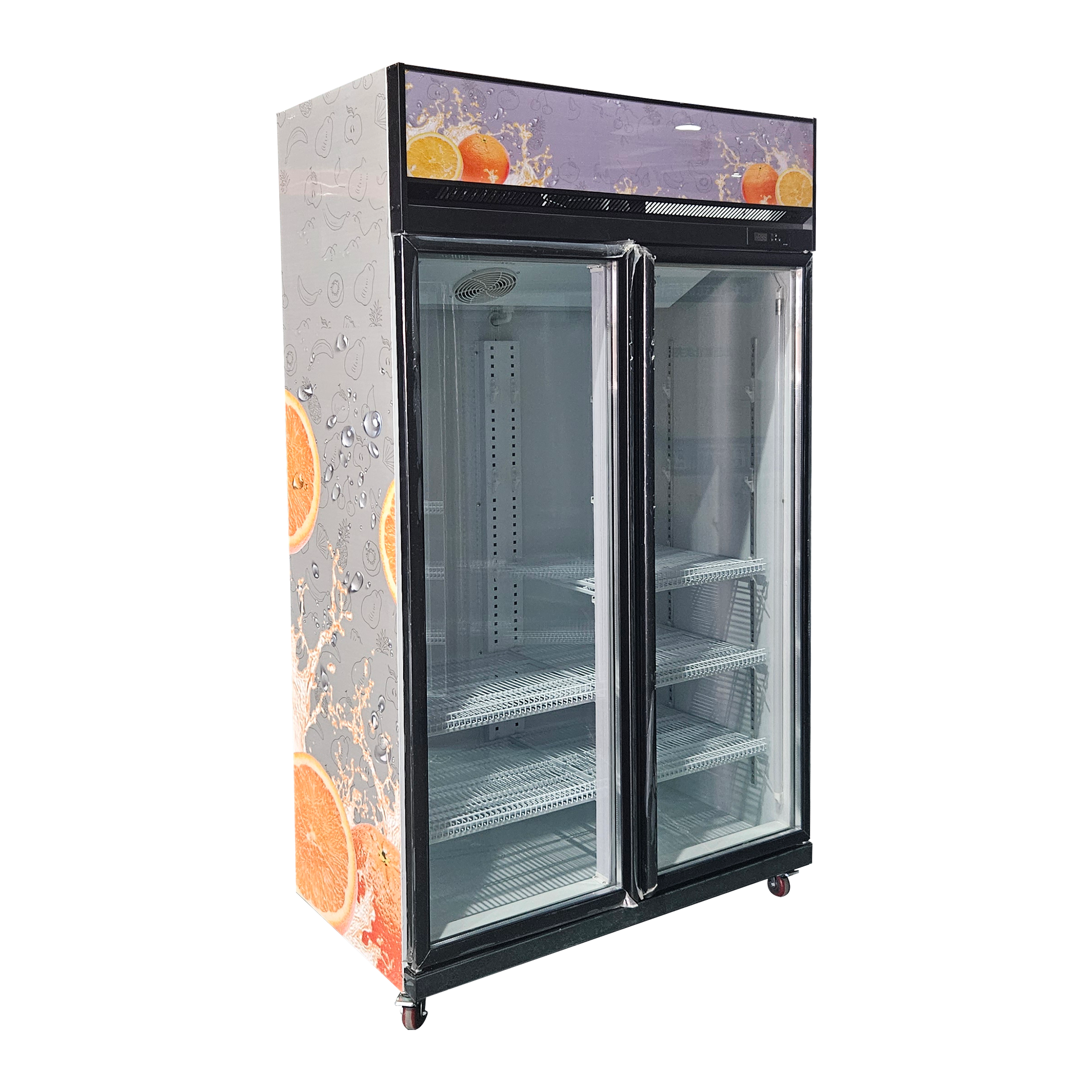 Luxury Aluminum Door Large Capacity Style